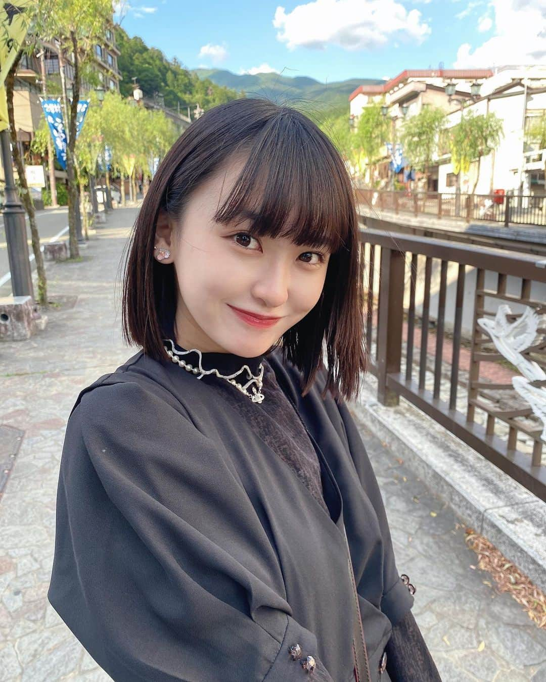 香田メイのインスタグラム：「めっっちゃまえに下呂温泉旅行行った時の🦭 ななちゃんといっしょにいったのよ❕」