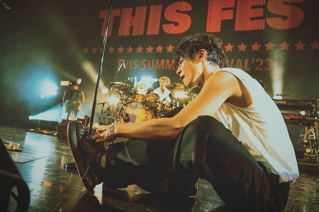 のインスタグラム：「福岡最高 Creepy Nuts最高  明日もよろしく  #thisfes」