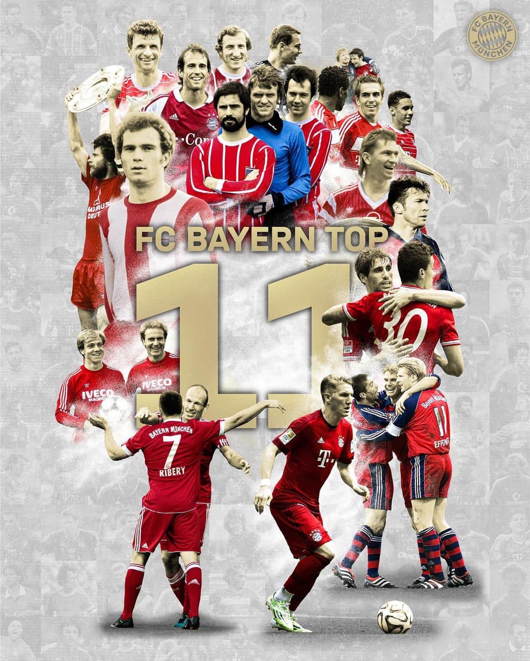 バイエルン・ミュンヘンさんのインスタグラム写真 - (バイエルン・ミュンヘンInstagram)「✨ 𝗙𝗖 𝗕𝗔𝗬𝗘𝗥𝗡 𝗧𝗢𝗣 𝗫𝗜 ✨  🤩 Choose your best Bayern team of all time and win VIP tickets! Link in Bio! 📲  #MiaSanMia #FCBayern」6月14日 23時49分 - fcbayern