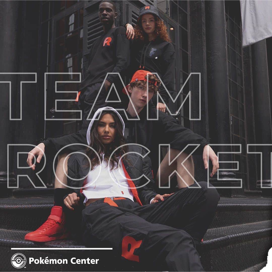 Pokémonさんのインスタグラム写真 - (PokémonInstagram)「Enter your villain era with Team Rocket 😈  Check out our new Team Rocket HQ Apparel Capsule Collection on Pokémon Center 😏 #TeamRocketRecruits   Get yours now at link in bio!」6月15日 0時31分 - pokemon