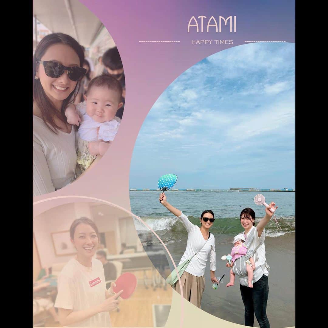 のインスタグラム：「3家族で熱海旅行🧳 遊びまくり食べまくりで楽しすぎた〜✨ 花火も観れたし海も行けたし♪ またみんなで来れますように❣️ 夏の始まりだぁー！！！  #熱海旅行 #熱海 #熱海グルメ #3家族旅行 #夏の始まり #熱海花火」