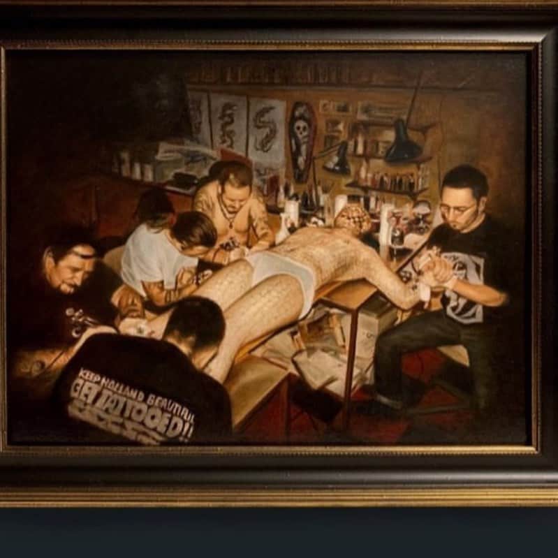 アムステルダム・タトゥー・ミュージアムさんのインスタグラム写真 - (アムステルダム・タトゥー・ミュージアムInstagram)「Anatomic leson by rembrandt#rembrandt#anatomicleson#rijksmuseum#jansix#rembrandthouse#rebrandtvanrijn#georgetotten #hollywoodmark#permanentmark#enigma#jimrose#freakshow#theojack」6月15日 1時35分 - tattoomuseum