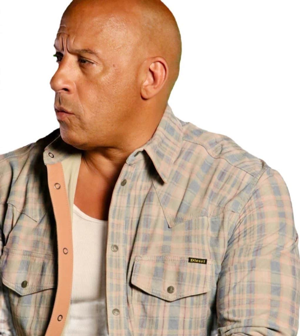 ヴィン・ディーゼルのインスタグラム：「Part Two, the next Riddick… new cinematic titles, like Rock 'Em Sock 'Em Robots, Kojak… There is a lot of casting to consider. Haha. Who would you like to see me work with? You always inspire.」