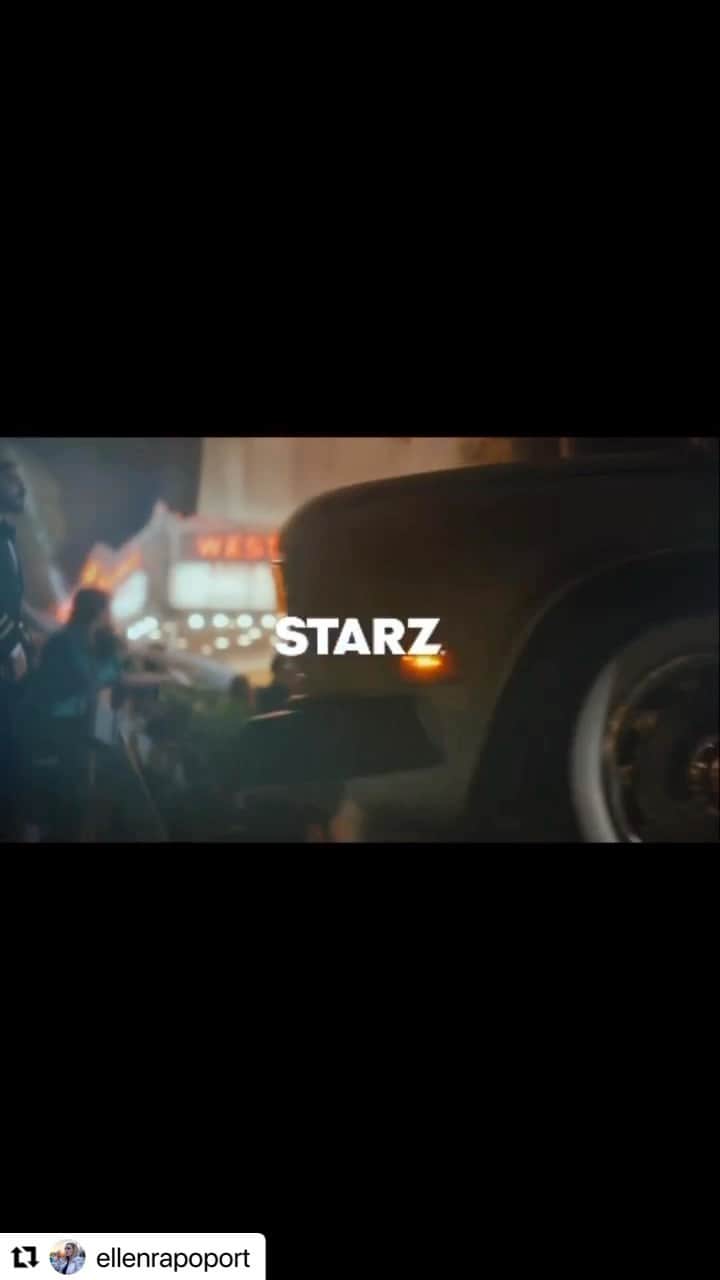 エリザベス・パーキンスのインスタグラム：「Getting bigger, going harder, and thrilled to be on this ride. @minxstarz @starz Season 2 July 21 😎」