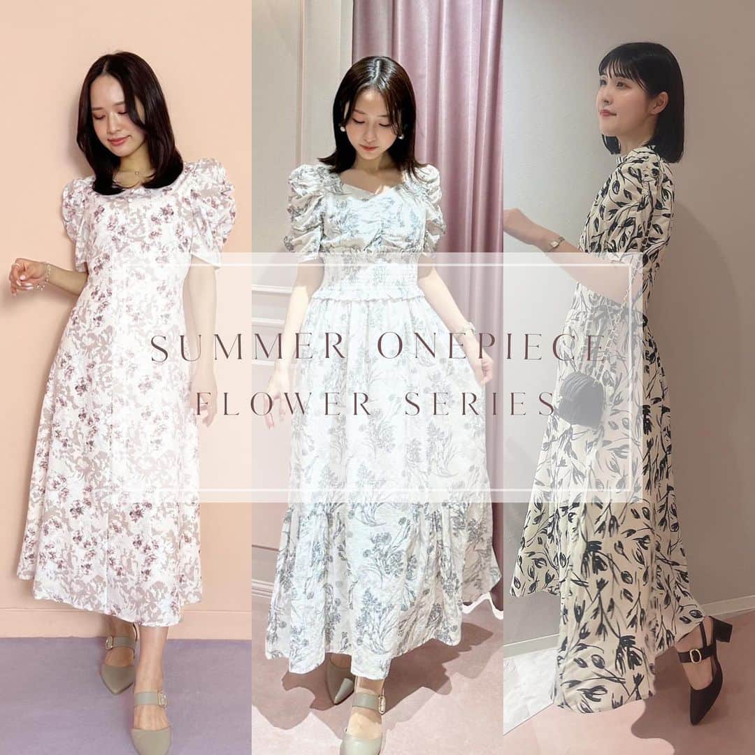 AnMILLEさんのインスタグラム写真 - (AnMILLEInstagram)「Summer onepiece style ㅤㅤㅤㅤㅤㅤㅤㅤㅤㅤㅤㅤㅤ 大人気！！ 一枚で決まる夏のお出かけにオススメ✨ Án MILLEの花柄ワンピース♡ ㅤㅤㅤㅤㅤㅤㅤㅤㅤㅤㅤㅤㅤ @haruuuu_227 160cm @anmille.yuju 153cm @anmille_mina 158cm @anmille.mayu 165cm ㅤㅤㅤㅤㅤㅤㅤㅤㅤㅤㅤㅤㅤ #アンミール #anmille #フェミニンコーデ #coordinate #code #大人可愛い #ootd #outfit #ファッション  ㅤㅤㅤㅤㅤㅤㅤㅤㅤㅤㅤㅤㅤ」6月15日 9時13分 - anmille.official