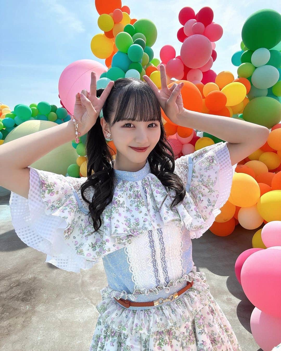 末永桜花さんのインスタグラム写真 - (末永桜花Instagram)「𓂃𓈒𓏸 ⁡ ･ ･ ⁡ 𝐨𝐟𝐟 𝐬𝐡𝐨𝐭...📷🩷 ⁡ ･ ･  #バルーン #風船 #プール」6月15日 10時25分 - ouka_ske0226