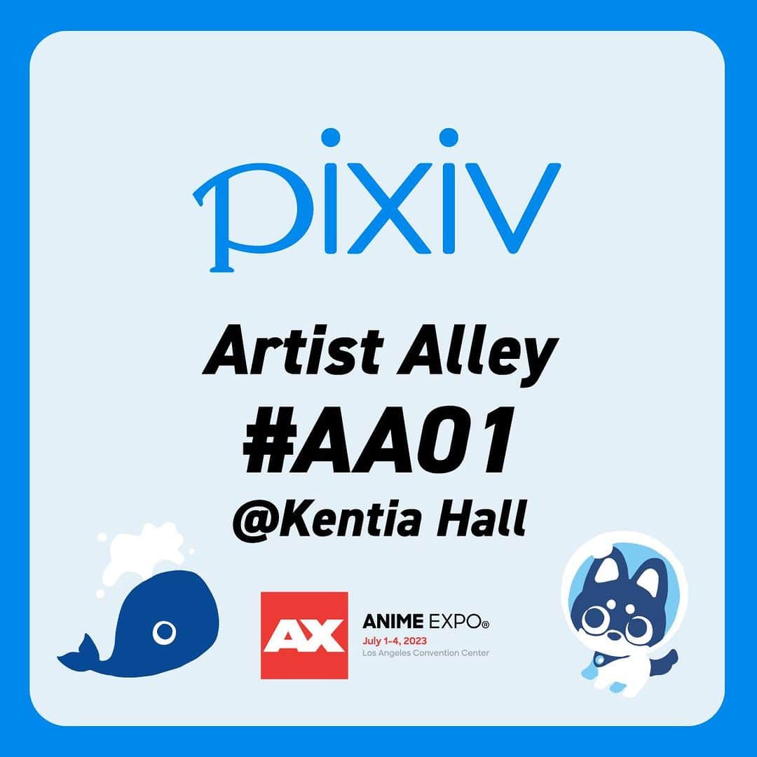 pixivさんのインスタグラム写真 - (pixivInstagram)「Here's more! pixiv will be at #AX2023, July 1-4, Artist Alley #AA01, too! . ⛩ Omikuji Activation: Visit as much booths as you can to get omikujis to redeem special prizes!  . 📱Smart Phone case workshop collaborated with iFace and the Artists in the Americas! . Check out details here: http://bitly.ws/Iv4L」6月15日 12時25分 - pixiv