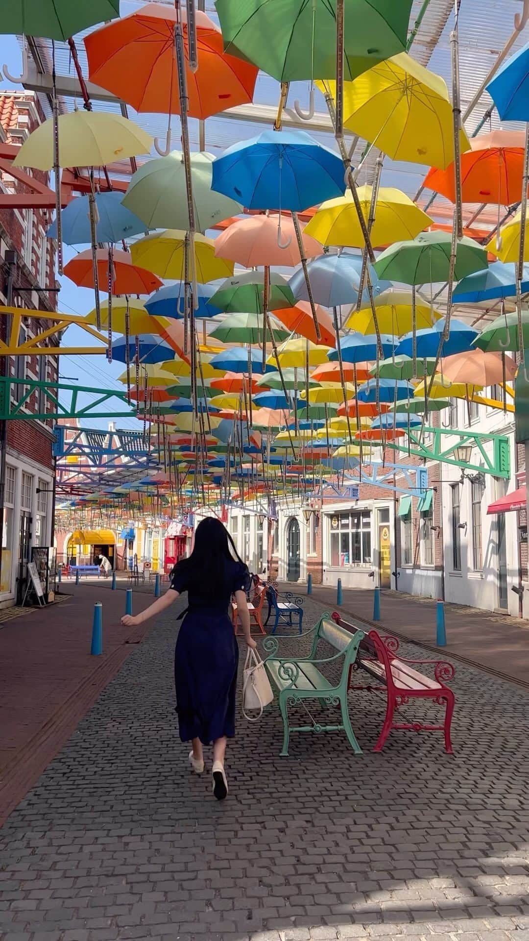 れみぱんのインスタグラム：「ハウステンボスの旅③☂️ リールは最後🌈」