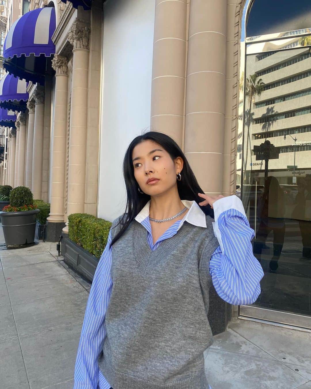 あゆみテレサのインスタグラム：「boyish casual is my comfort fit.」