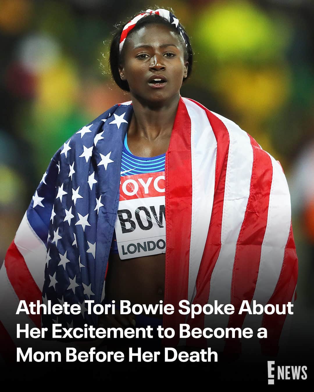 E! Onlineさんのインスタグラム写真 - (E! OnlineInstagram)「About a month and a half after Tori Bowie's heartbreaking death, her agent speaks out in a new interview how the late Olympian was looking forward to becoming a mom. 💔 Everything she said is at the link in our bio. (📷: Getty)」6月16日 0時01分 - enews
