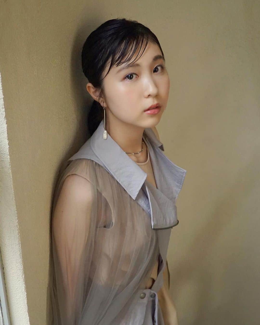 中村守里のインスタグラム：「本日の衣装！とっても可愛かったです💜」