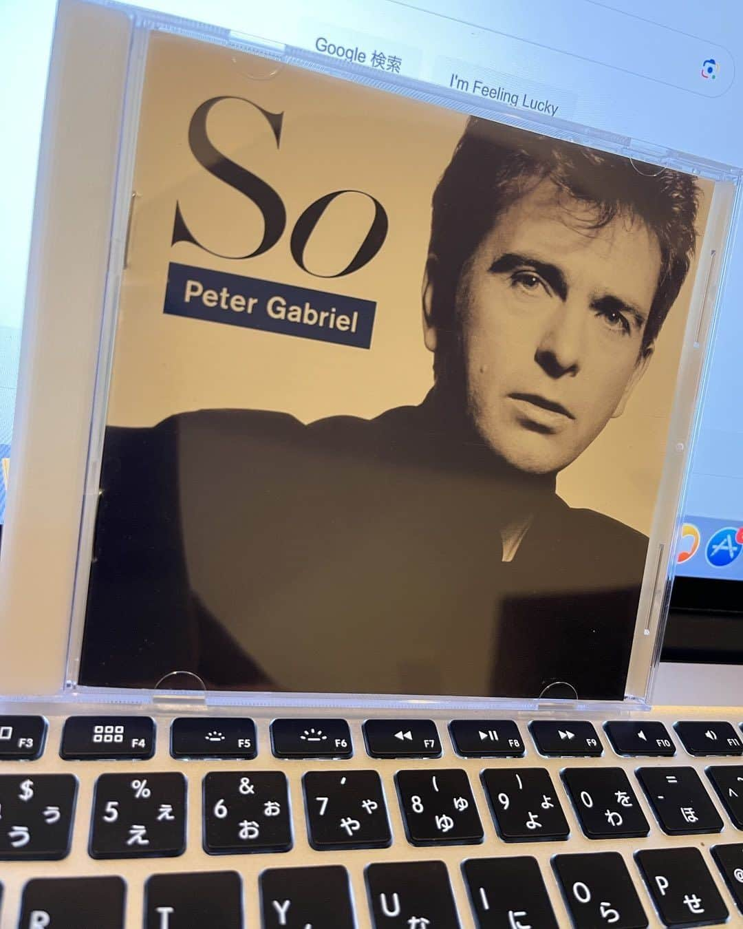 勝田一樹のインスタグラム：「ガブリエル　so 1986年 #ピーターガブリエル #petergabriel #kazukikatsuta #勝田一樹」