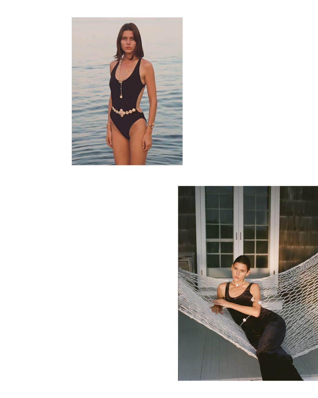 シャネルさんのインスタグラム写真 - (シャネルInstagram)「A time of hammocks and leisure — the CHANEL COCO BEACH 2023 collection campaign, embodied by model Vivienne Rohner in front of the Atlantic ocean, is a celebration of serenity.   Photographed and directed by Theo Wenner.  The collection is now available in boutiques.  See more at chanel.com  #CHANELCOCOBeach @VivienneRohner @Theo123456」6月15日 23時05分 - chanelofficial