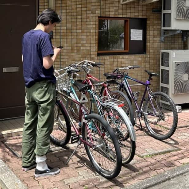 荒井 結生 Yuki Araiのインスタグラム：「🚲🚲🚲🚲」