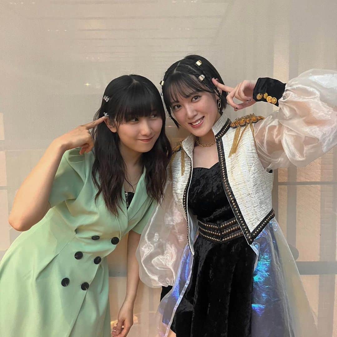 小関舞さんのインスタグラム写真 - (小関舞Instagram)「. Mi RooM 2日間ありがとうございました🌷  4公演あっという間、、。 リハーサル期間も長かったから 今は本当に寂しいです🥲  このライブを通して得られたこと、たくさんあるので これからもがんばります💪🏻！  #熱いライブ でした #たくさん踊った #佐藤優樹 さんと #ヘアクリップおそろっち」6月15日 23時14分 - mai_ozeki.official