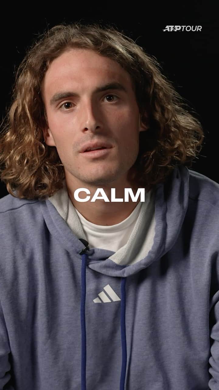 ステファノス・シチパスさんのインスタグラム動画 (ステファノス・シチパスInstagram)「“Think positively