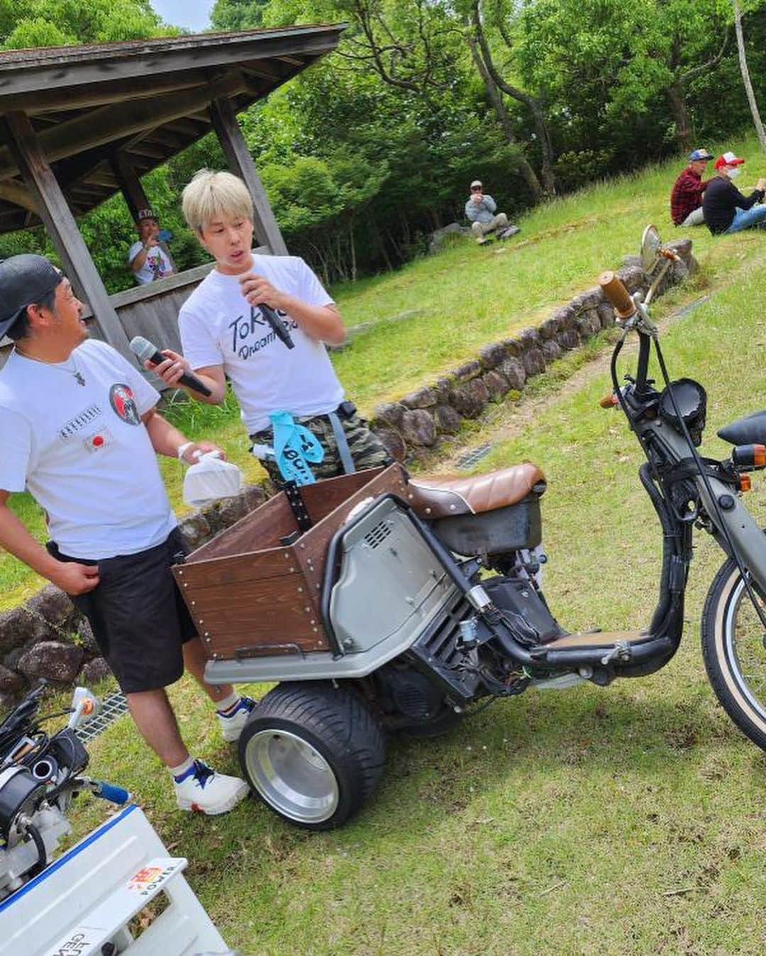 世田谷ベースさんのインスタグラム写真 - (世田谷ベースInstagram)「イベント写真提供ありがとう御座います♪  イベントきて下さった皆様からの投稿写真です。  @notch_dangerous   #ホッドロット #mooneyes #モンキー #ゴリラ #ダックス125 #cb400sf #rz250 #cbx400f #cbr400f #世田谷ベースユーチャンネル  #cb125t #tw200 #ftr223 #honda #kawasaki #suzuki #yamaha #vmx #カワサキ #総務雄一郎 #世田谷ベース #tokyodreamride #スーパーカブ #スーパーカブc125」6月15日 15時36分 - soumu_yuichiro