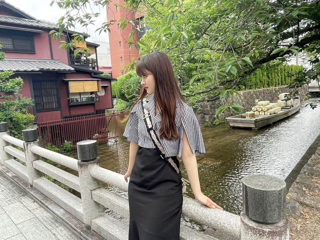 鵜川もえかのインスタグラム：「♡ Kyoto🍵⛩」