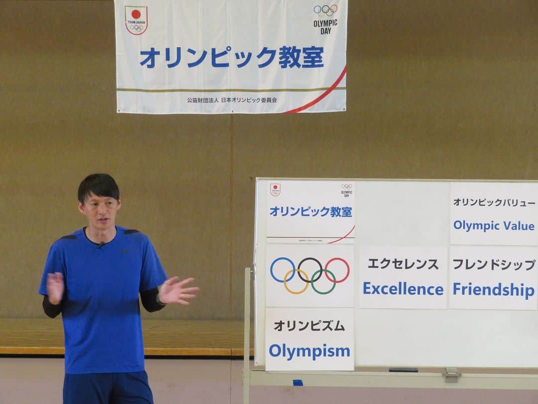 日本オリンピック委員会さんのインスタグラム写真 - (日本オリンピック委員会Instagram)「本日、富士吉田市立吉田中学校にて、#陸上競技 の #髙平慎士 さん、#ショートトラック の #勅使川原郁恵 さんによる #オリンピック教室 を実施いたしました！ ご参加いただいた中学生の皆さん、ありがとうございました！ #TEAMJAPAN #がんばれニッポン」6月15日 17時54分 - teamjapanjoc