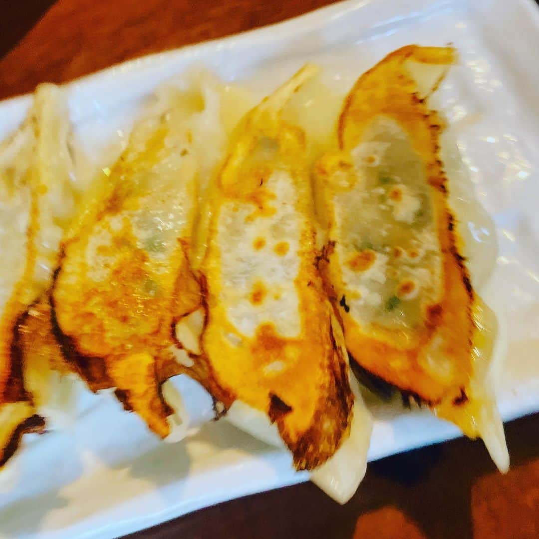 向清太朗さんのインスタグラム写真 - (向清太朗Instagram)「餃餃餃〜！ 新福菜館って美味しいラーメン屋知ってるかい？そこの餃子も美味しいに決まってるだろ！ 濃いめのスープに合うようなしっかりした青じそ餃子が最高！ 浜松町に行ったら是非食べて欲しい餃〜！  #餃子 #青じそ餃子 #新福菜館 #餃子君 #ネギと青じそ最高の組み合わせ #野菜って美味いよね #野菜さん #野菜さんとは何だ #餃子君が認識されてないんだからスピンオフすな #そもそもスピンオフでもないやん #ただのオフ #スピンアホ #川島ねごと #天津向 #餃餃餃」6月15日 18時25分 - tensinmukai