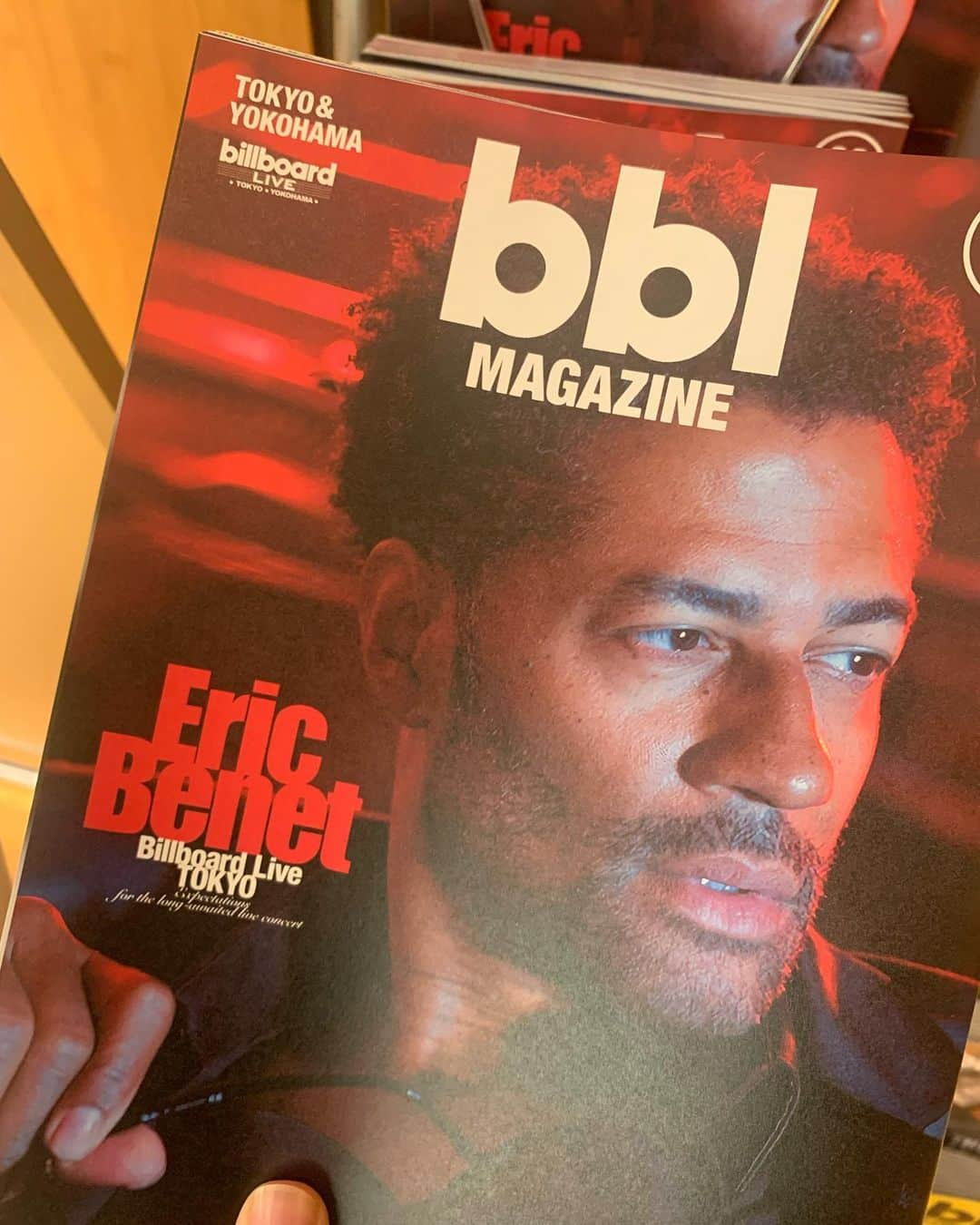 宮田悟志のインスタグラム：「- #Eric_Benet #BillboardTokyo #good_choice #リスト最高 #バンド最高」