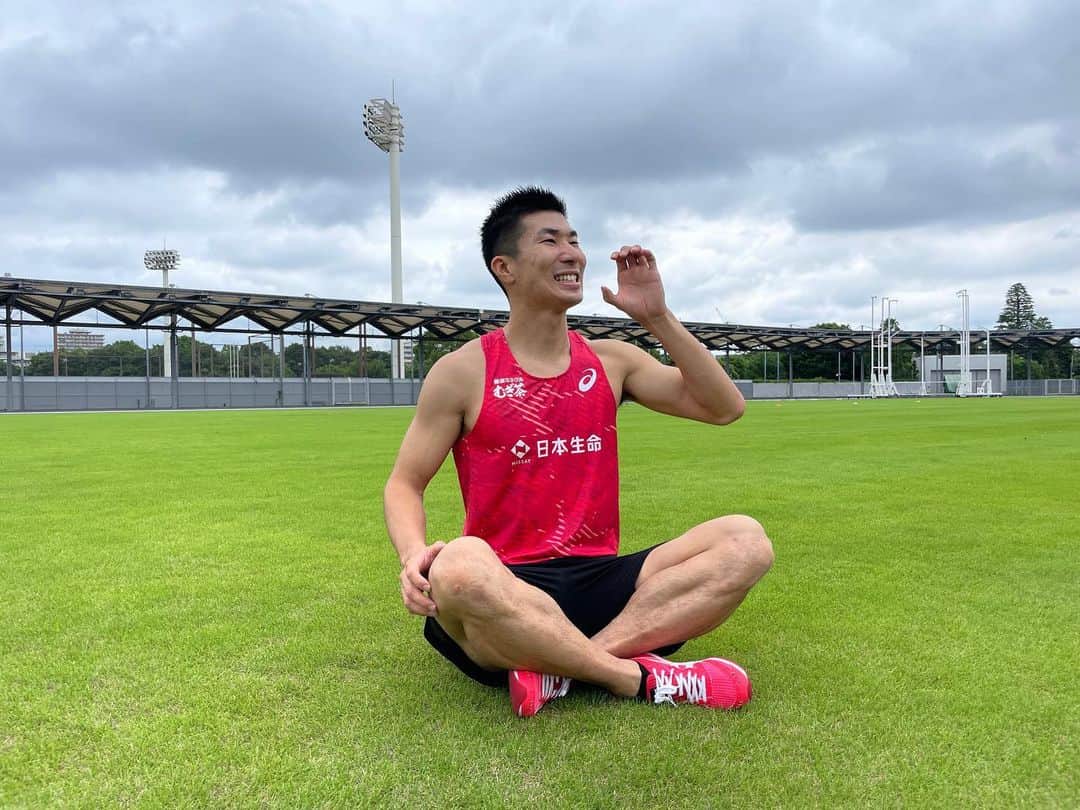 桐生祥秀のインスタグラム：「2023年アジア大会100m代表に 選ばれました しっかりと 走るための準備をやっていく。  それまでに8月9月 レース出場していきます！予定では  #日本生命  #asics #アシックス  #伊藤園 #健康ミネラルむぎ茶  #sixpad  #酒井医療」