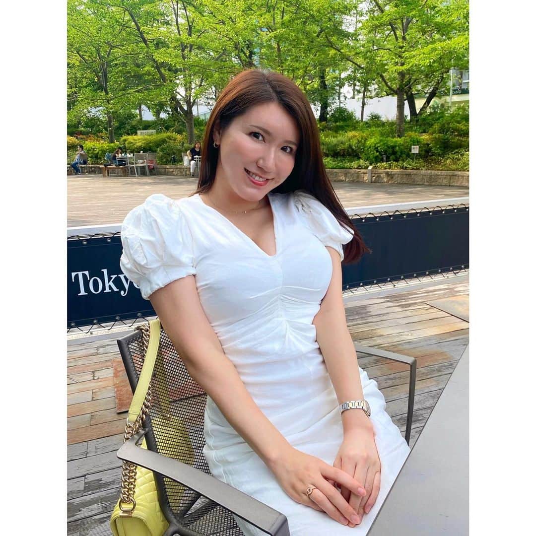 田名網理恵子のインスタグラム：「🤍🤍🤍」