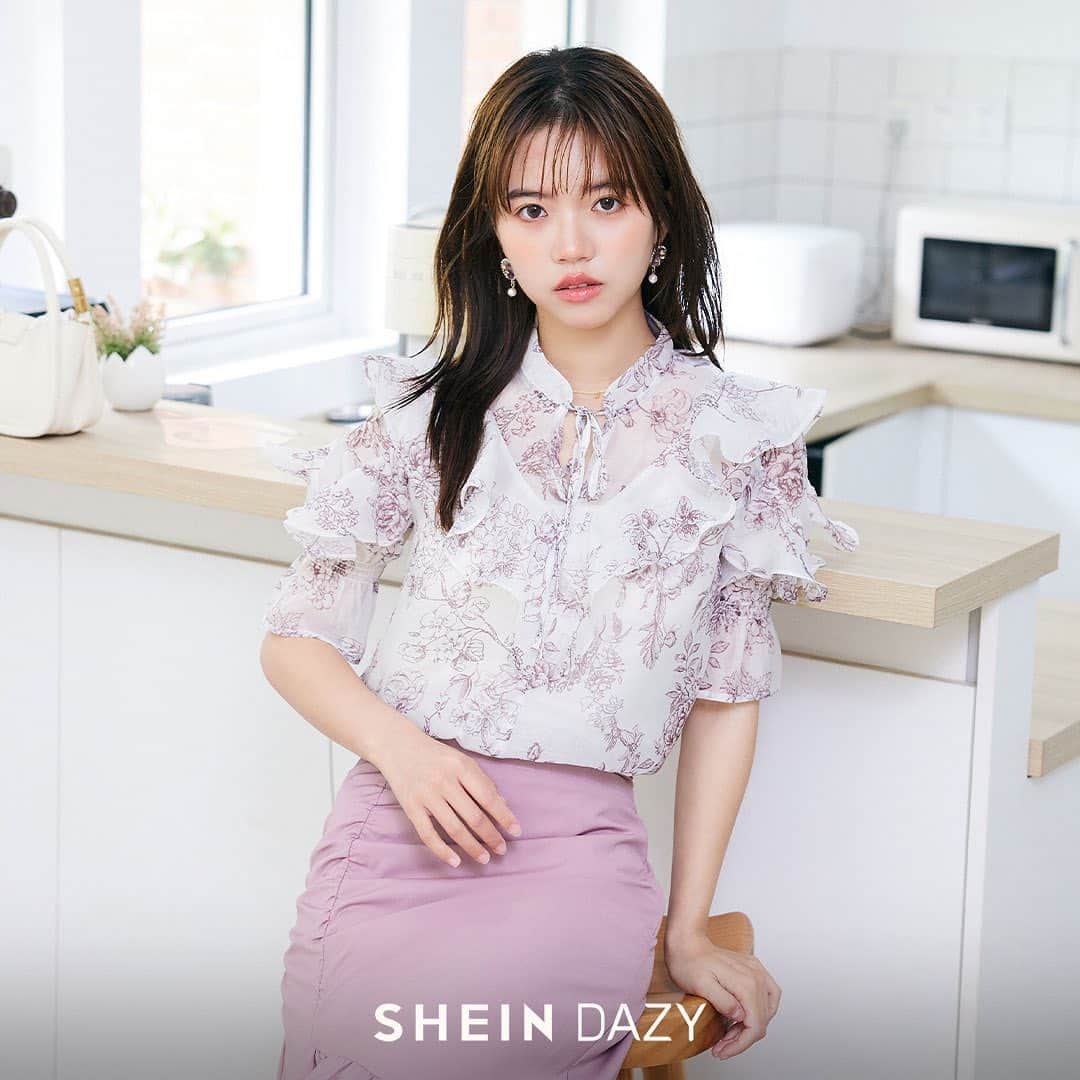 SHEINのインスタグラム：「Soft Girl Summer is calling 🌞💖 Which DAZY look is your sweet & tender SZN style? 👇  🔎17075723  #DAZY」