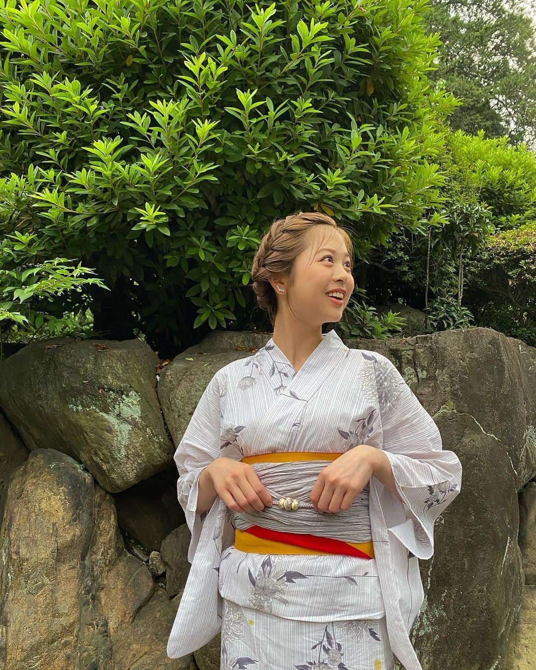 鈴原ゆりあさんのインスタグラム写真 - (鈴原ゆりあInstagram)「梅雨だというのに 撮影の日だけ唯一の晴れ😌  久々の浴衣にテンションが上がって 沢山撮って頂きました  ニコニコ😌  他の衣装も素敵だったのでしばしお待ちください〜  ｼﾞﾒｼﾞﾒした日が続きますが 皆さんの心が晴れやかでありますように」6月15日 20時03分 - suzuhara_yuria