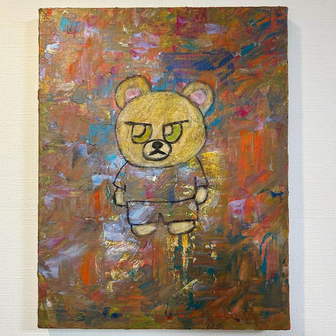 大村まなるさんのインスタグラム写真 - (大村まなるInstagram)「@manabu_ohmura  「タイトル未定」  #art #artwork #artgallery #artist #kawaii #abstractpainting  #アート #アートギャラリー #アートワーク #艺术家　#艺术  #japan #japanese #japanart」6月15日 20時04分 - manabu_ohmura