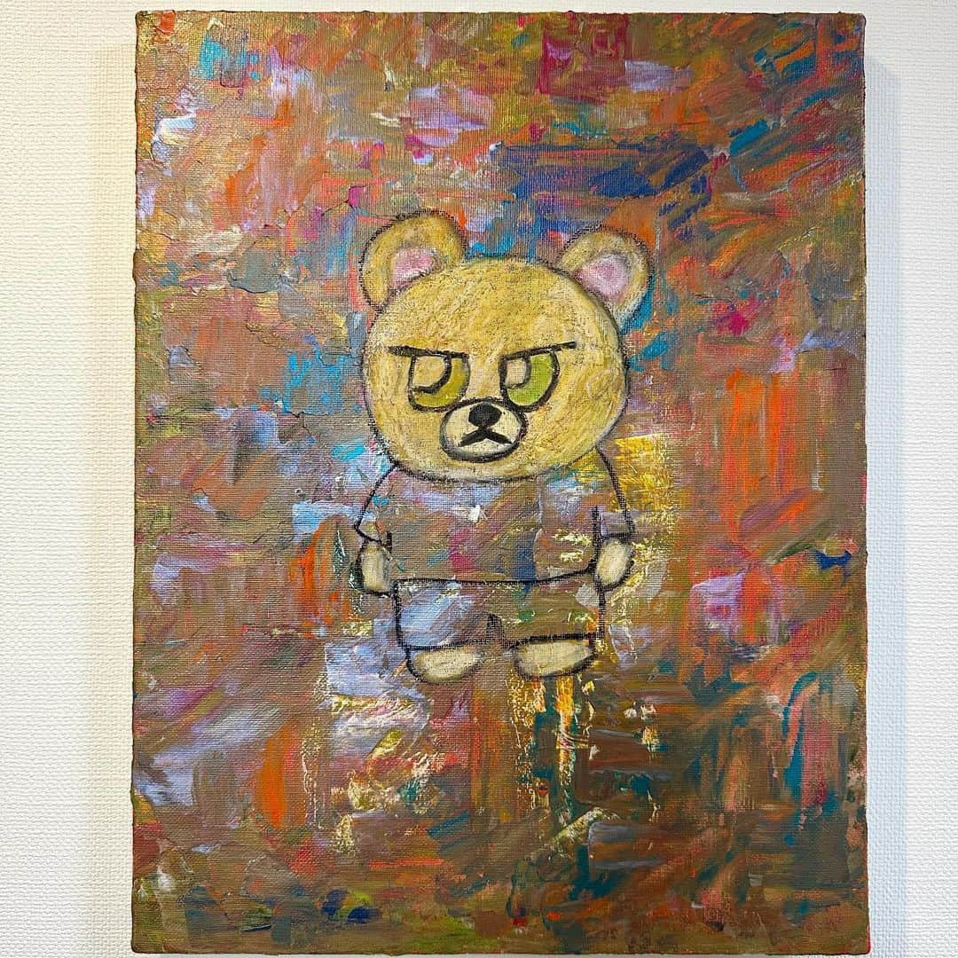 大村まなるさんのインスタグラム写真 - (大村まなるInstagram)「@manabu_ohmura  「タイトル未定」  #art #artwork #artgallery #artist #kawaii #abstractpainting  #アート #アートギャラリー #アートワーク #艺术家　#艺术  #japan #japanese #japanart」6月15日 20時04分 - manabu_ohmura