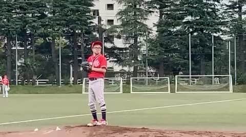 西寺郷太のインスタグラム：「弓削君に満塁ホームラン打たれた瞬間！」