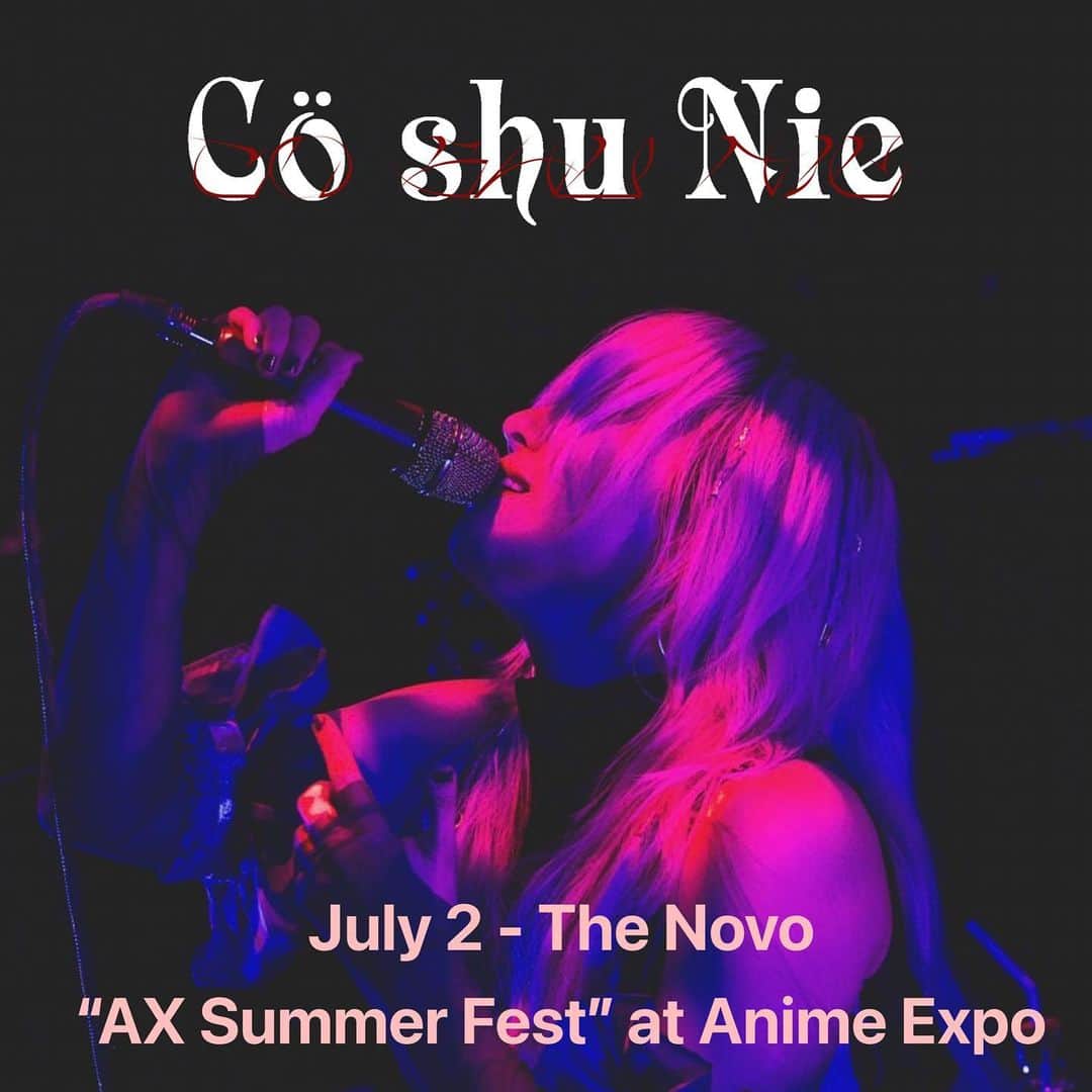 中村未来のインスタグラム：「We are headlining “AX Summer Fest” at Anime Expo this year! Do not miss our first show outside of Japan🛩️ ⁡ July 2 - The Novo  ⁡ Get your tickets here↓ https://www.showclix.com/event/ax23-summer-fest-sc23-e09 ⁡ We also have a lot more announcements for AX so stay tuned! ⁡ @AnimeExpo #AX2023 ⁡ Can't wait to see everyone at Anime Expo🤍」