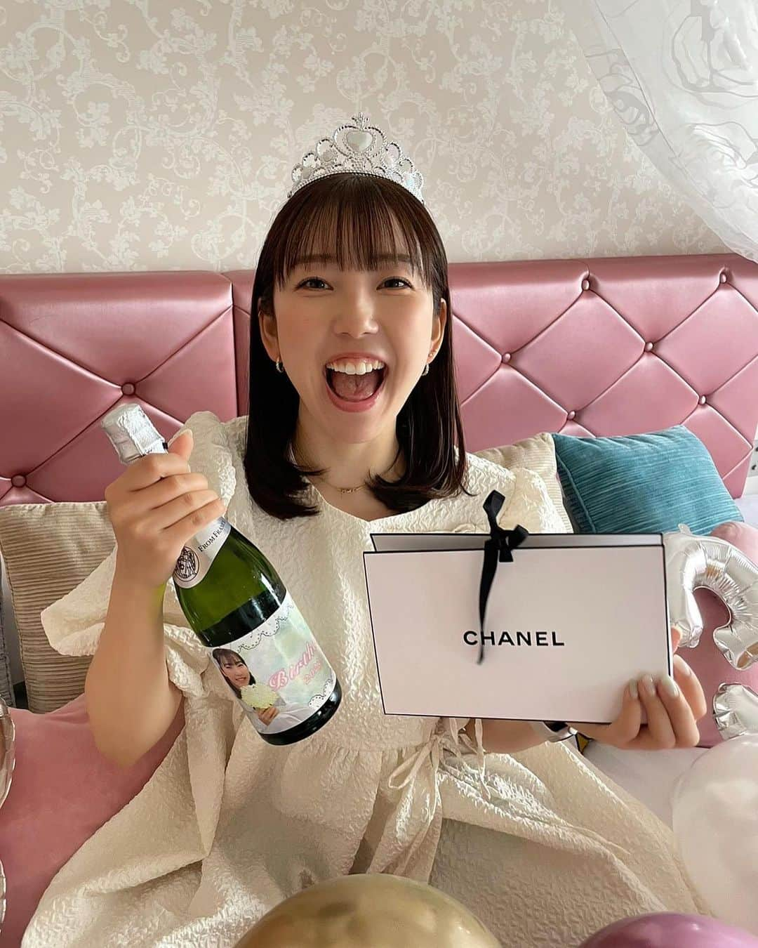 木下望さんのインスタグラム写真 - (木下望Instagram)「・ ・ お誕生日にプリンセスにしてもらったぁ〜👸🎀幸せだったありがとう🥰♡」6月15日 20時49分 - nonchan_starmarie