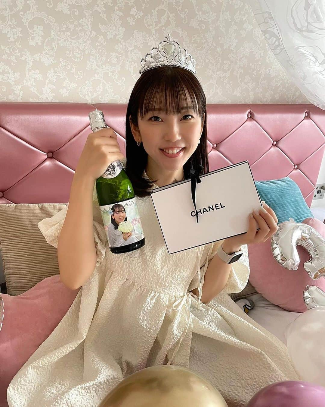 木下望さんのインスタグラム写真 - (木下望Instagram)「・ ・ お誕生日にプリンセスにしてもらったぁ〜👸🎀幸せだったありがとう🥰♡」6月15日 20時49分 - nonchan_starmarie