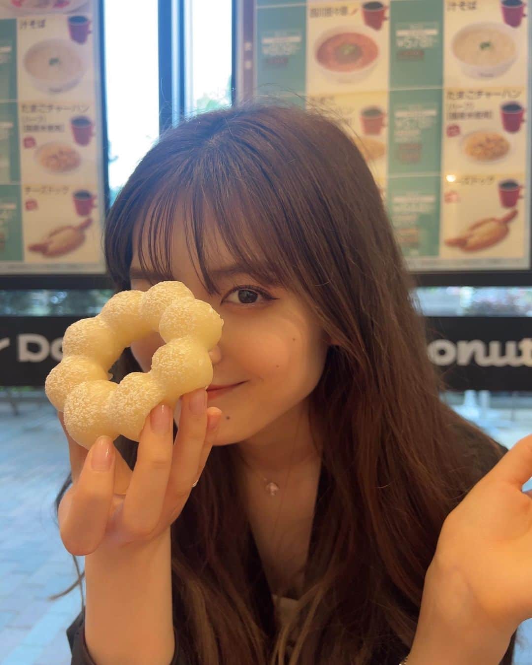遊馬萌弥さんのインスタグラム写真 - (遊馬萌弥Instagram)「ドーナツは2個が限界🙂」6月15日 21時22分 - meiya_yuma