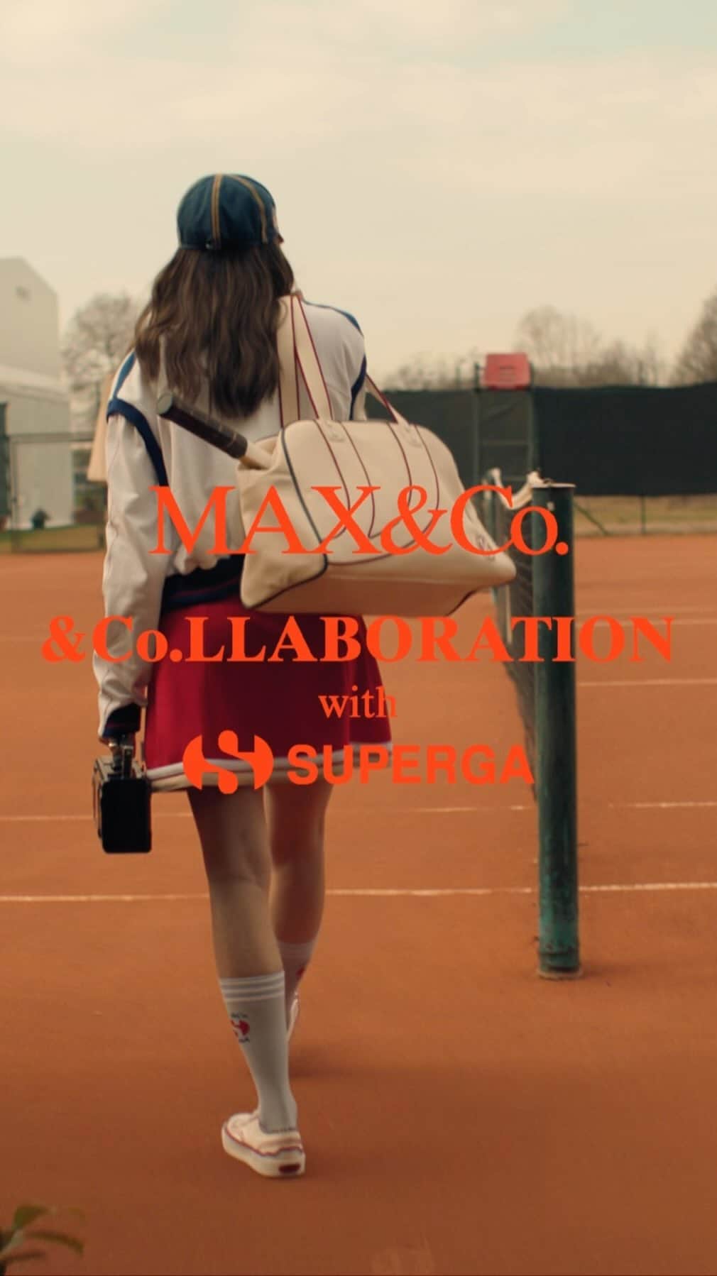 のインスタグラム：「Ready to take the field with @giugiulola? Discover our latest &Co.llaboration with @superga_official ❤️ Already in store and online! #maxandco #andSMILE #CoLLABORATION」