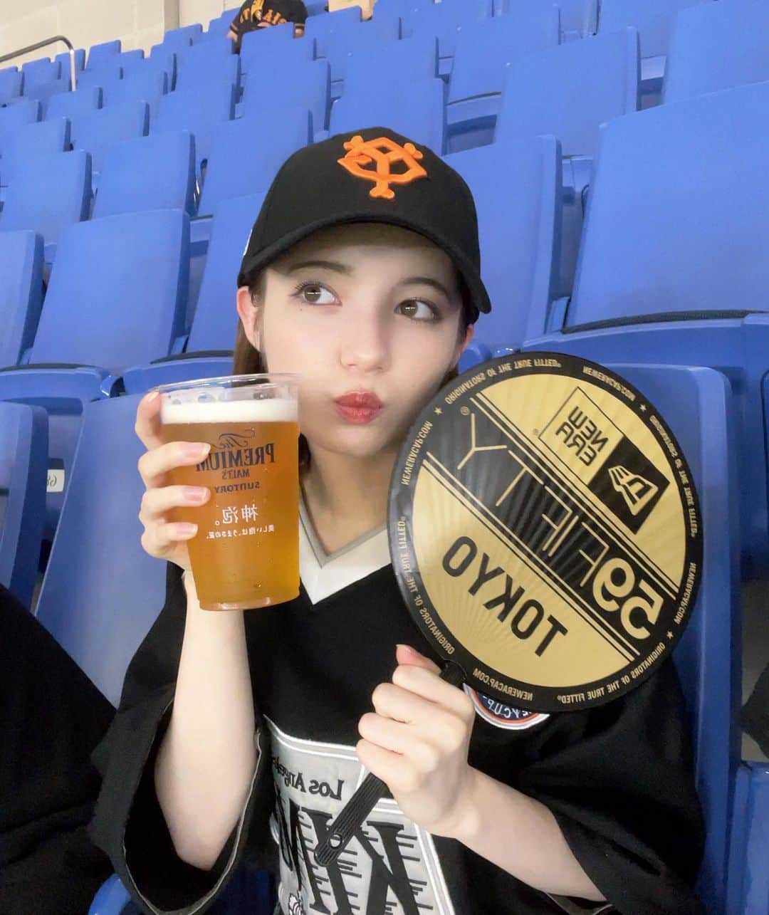 東海林クレア（くれたん）のインスタグラム：「#neweraday2023 ❤️❤️❤️ #giants」