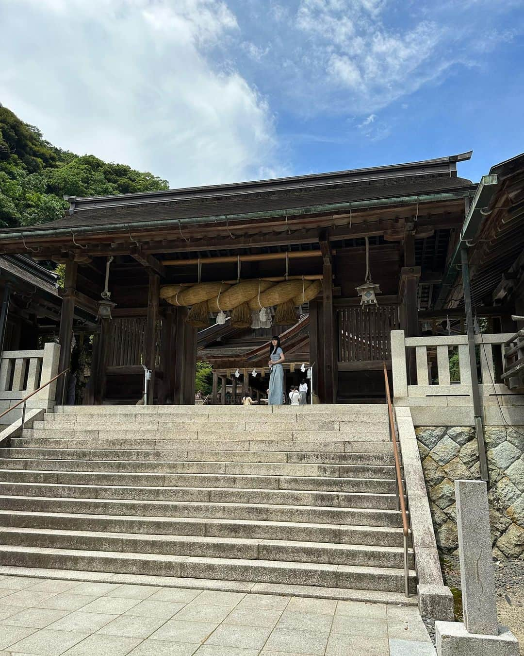 奥村佳恵さんのインスタグラム写真 - (奥村佳恵Instagram)「⛩️🧜🏻‍♀️ #神社仏閣フェチ」6月15日 22時22分 - okumura_kae