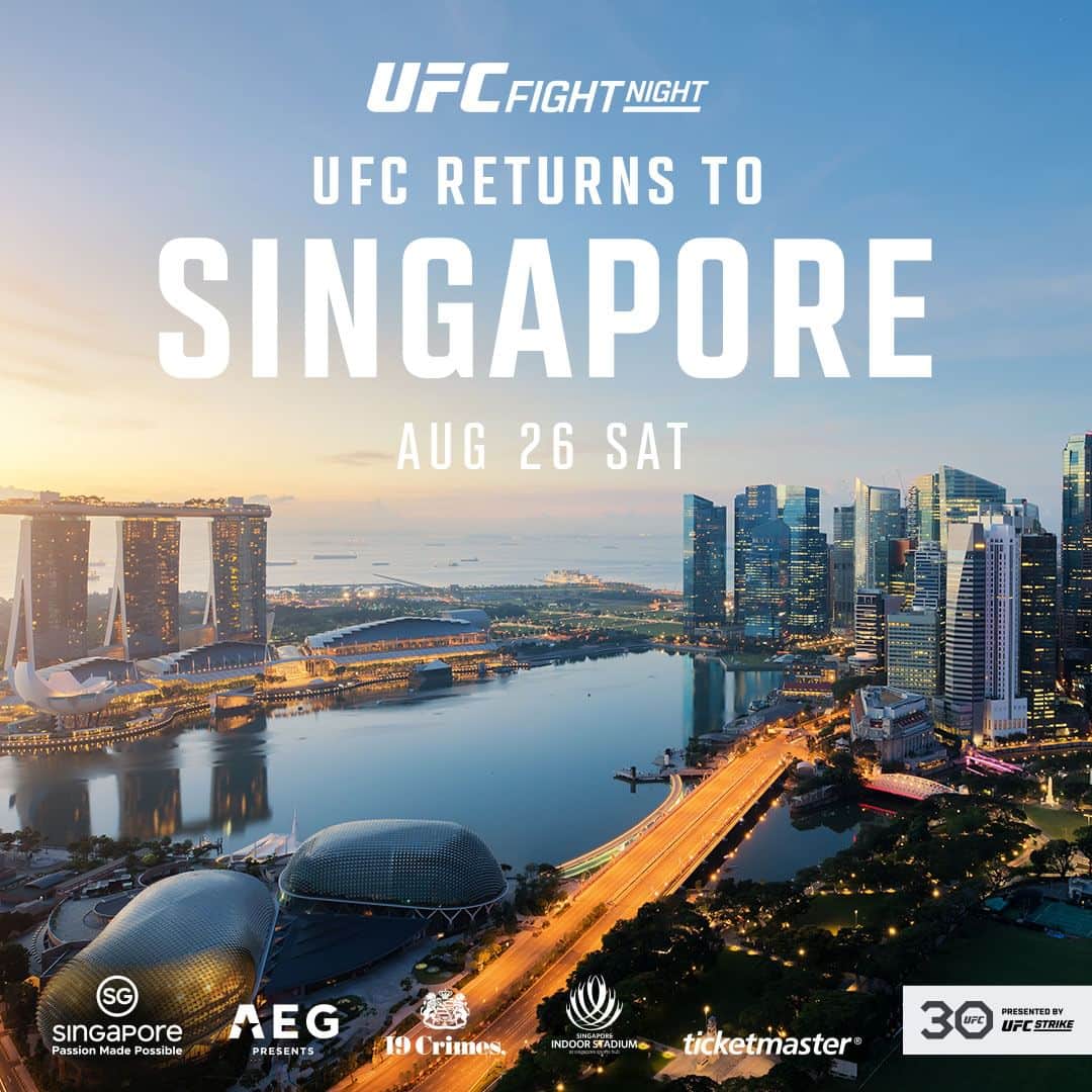 UFCのインスタグラム