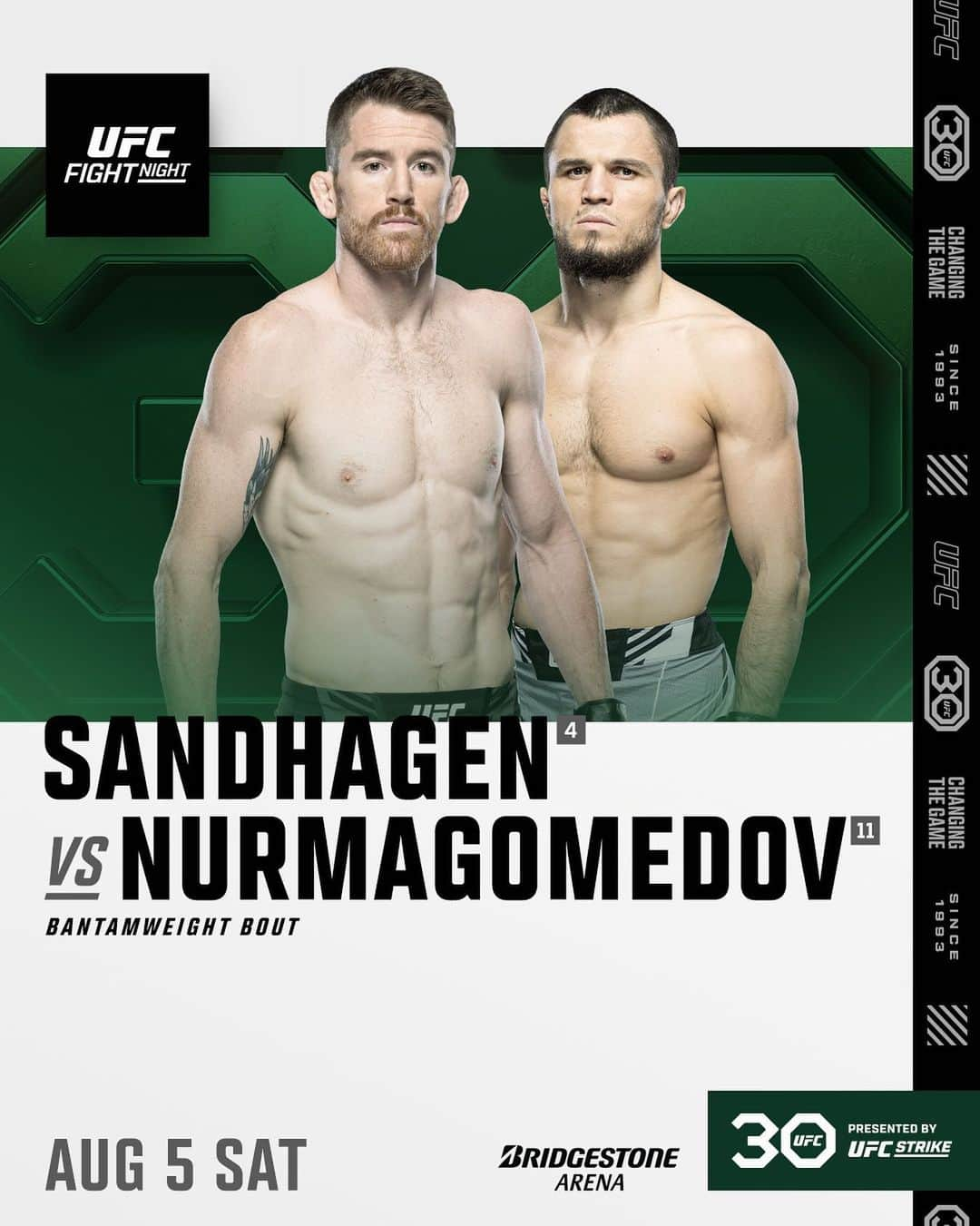 UFCさんのインスタグラム写真 - (UFCInstagram)「Music City gets their main event 🤩  🔥 @CorySandhagenMMA vs @Umar_Nurmagomedov at #UFCNashville 🔥」6月16日 8時03分 - ufc