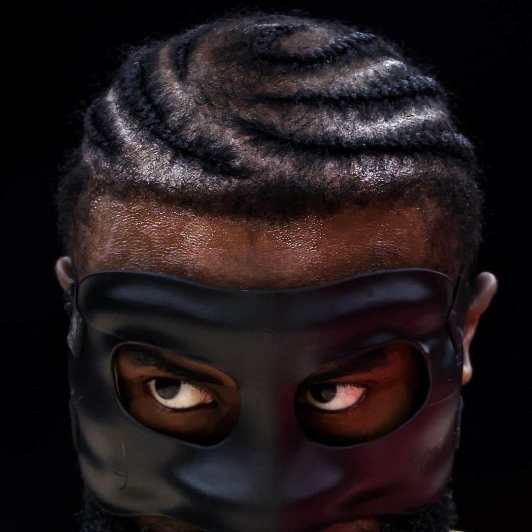ボストン・セルティックスのインスタグラム：「⚡️ the masked man ⚡️」