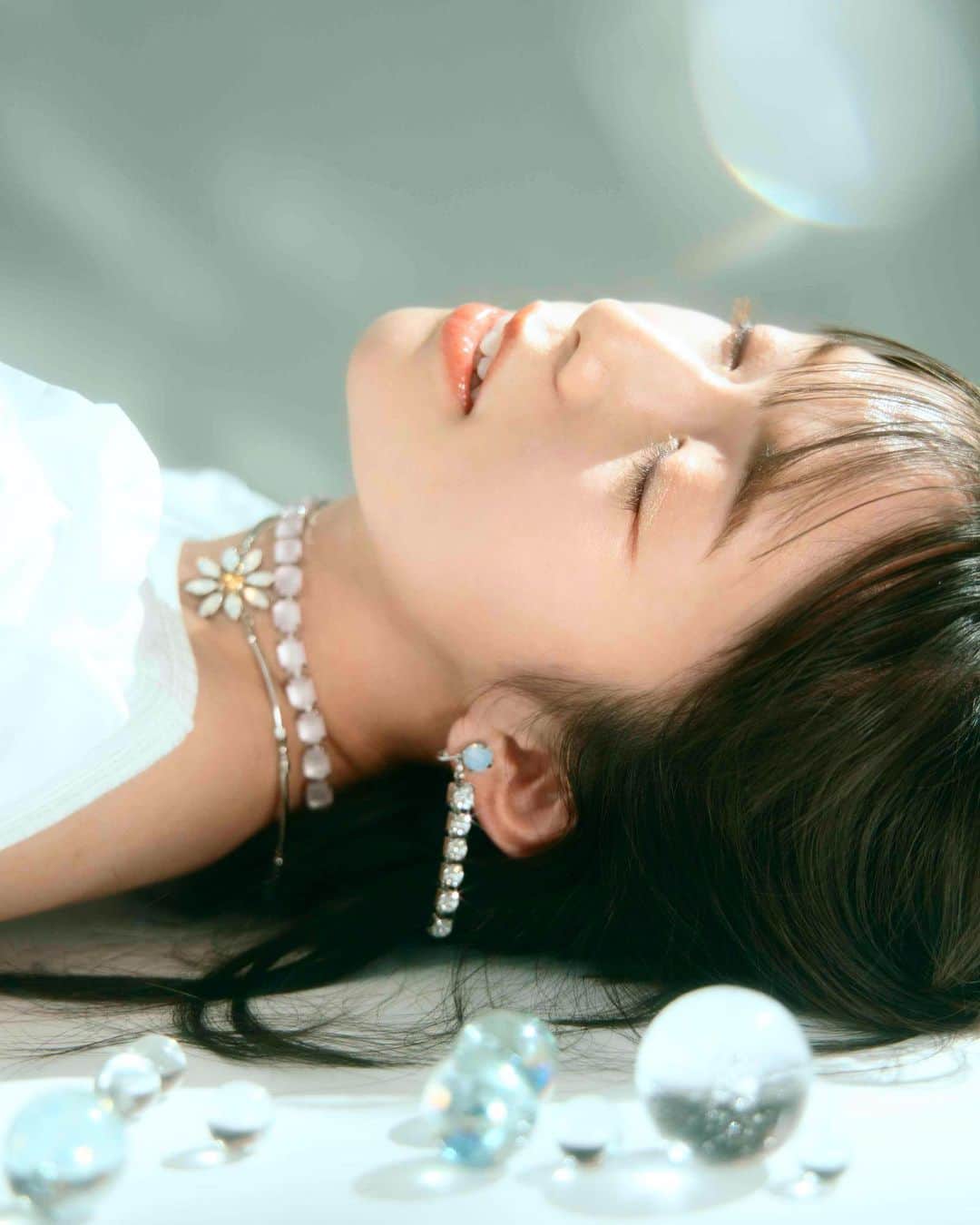 神戸健太郎のインスタグラム：「#mywork📸#ar#佐藤栞里 さん #beautyphotography #studiophotography #fashionphotography」