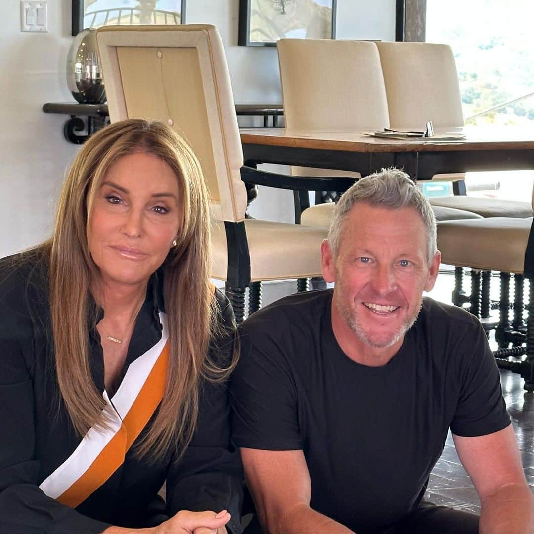 Caitlyn Jennerさんのインスタグラム写真 - (Caitlyn JennerInstagram)「That was a fun chat @lancearmstrong」6月16日 8時53分 - caitlynjenner