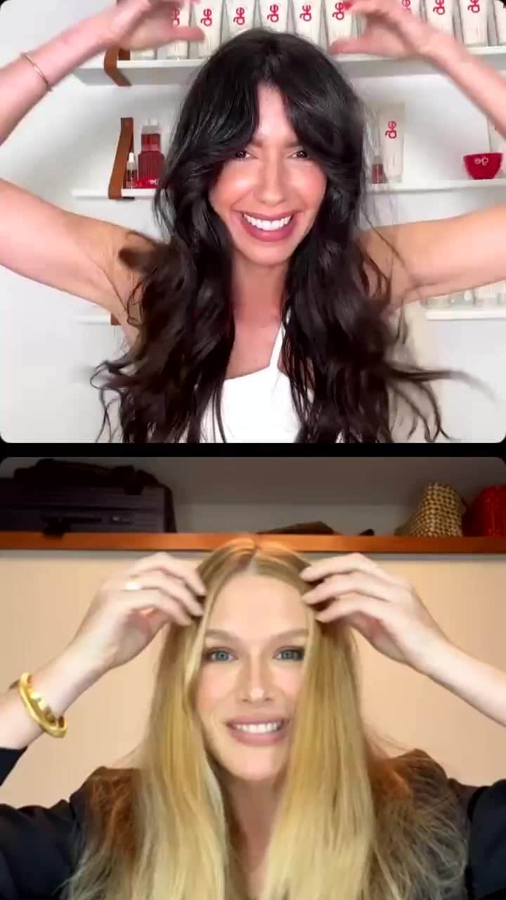Garotas Estupidasのインスタグラム：「〰️ Queda de cabelo: como identificar, prevenir e tratar! Com Dr @leticiananci e @fiorellamattheis 〰️ cupom “LIVE15” até meia noite 15% off no site todo em compras acima de R$250」