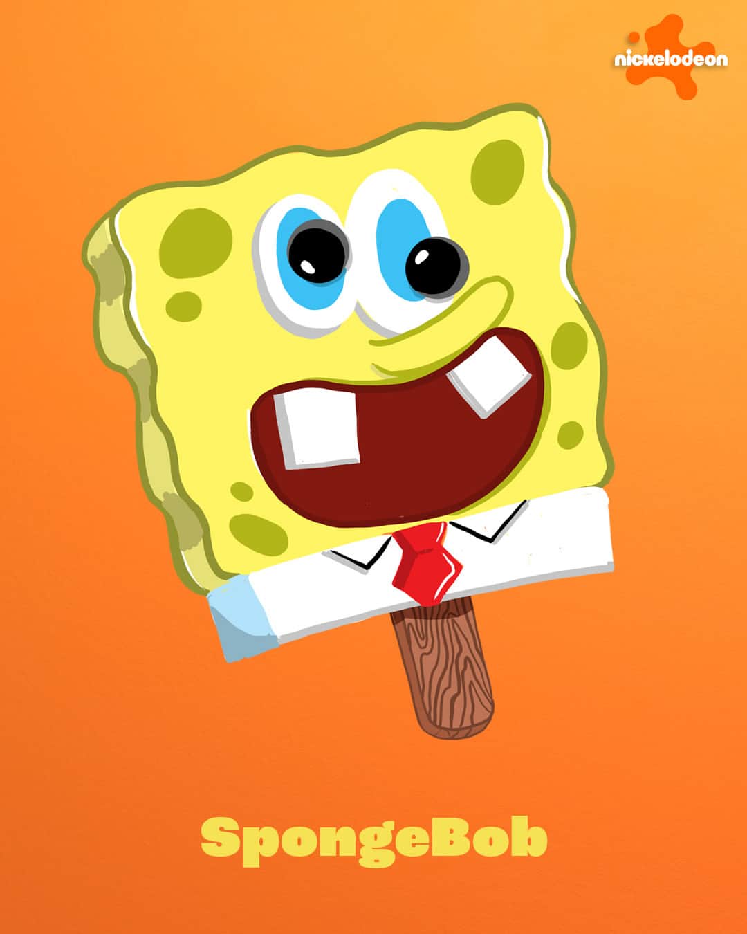 スポンジボブさんのインスタグラム写真 - (スポンジボブInstagram)「Making SpongeBob ice pops bold AND brash」6月16日 0時38分 - spongebob