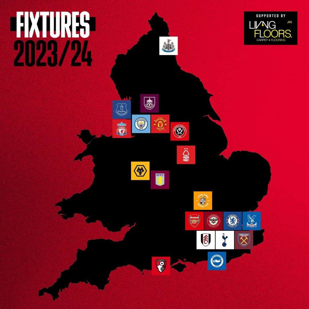 AFCボーンマスさんのインスタグラム写真 - (AFCボーンマスInstagram)「Us and our supporters will be covering 7,049 miles next season 🗺  That’s some going 👊」6月16日 0時33分 - afcb