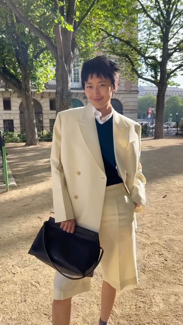 MATCHESFASHION.COMのインスタグラム：「Suit up in @therow, defining quiet luxury.」