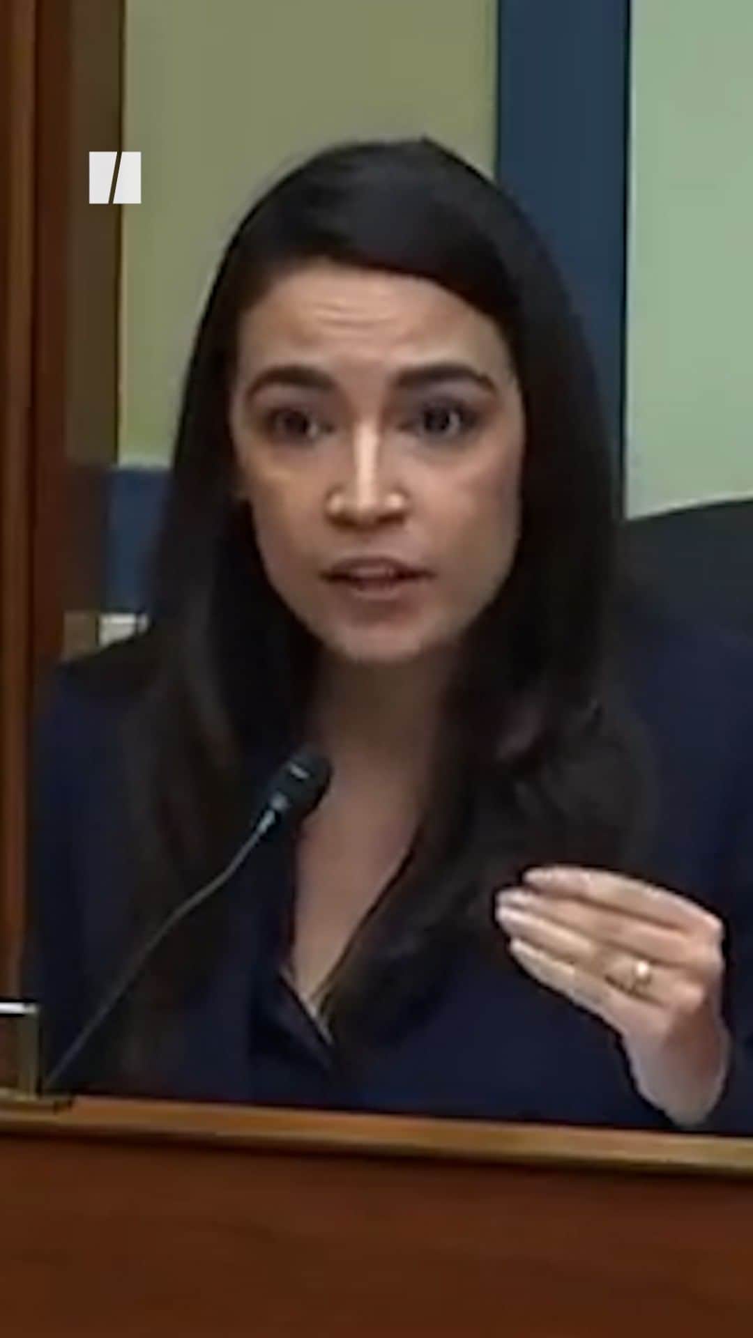 Huffington Postのインスタグラム：「House Oversight Committee Chair James Comer (R-Ky.) tried to own Rep. Alexandria Ocasio-Cortez (D-N.Y.) with a jab at President Joe Biden’s age, but it did not go well on Wednesday.」