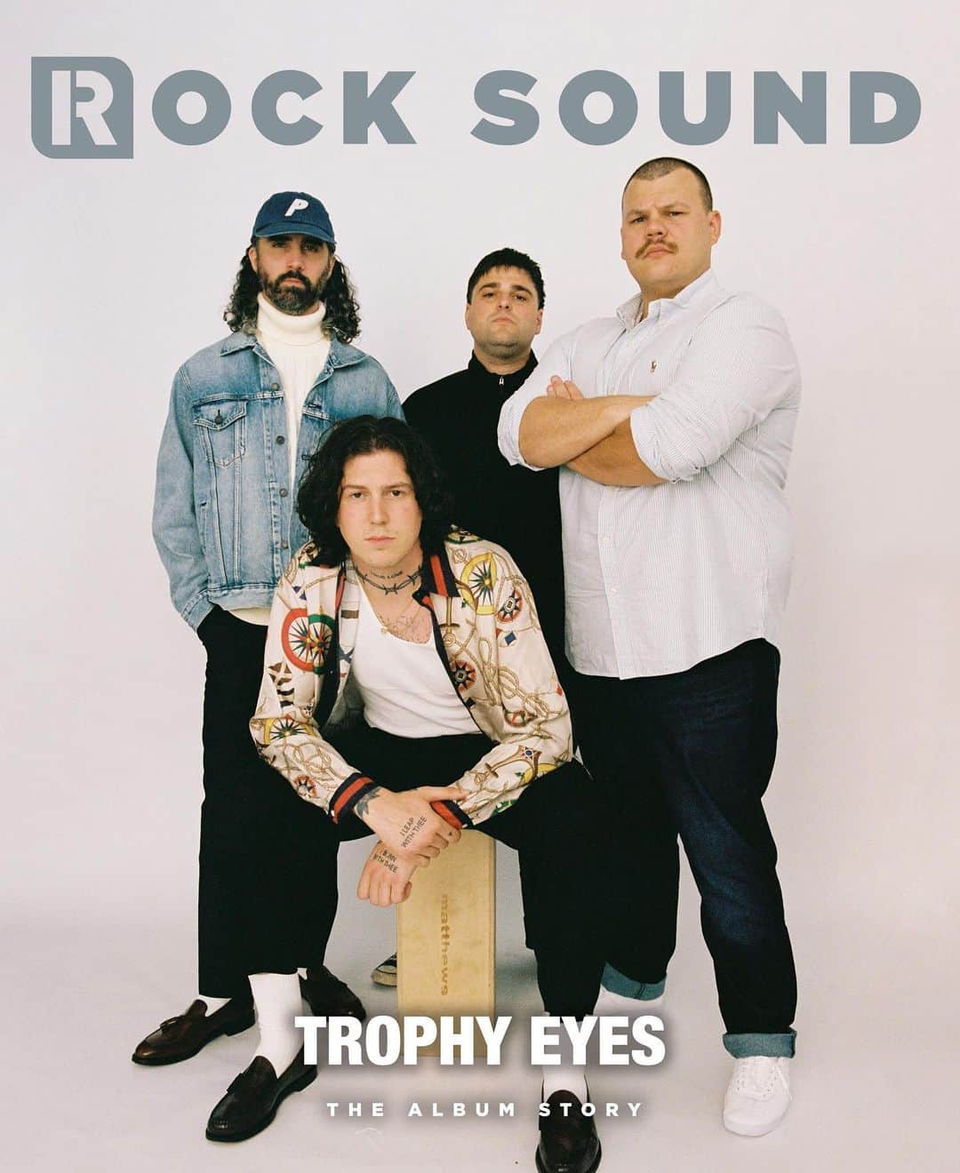 Rock Soundのインスタグラム：「Trophy Eyes, ‘Suicide and Sunshine’ | The Album Story  John Floreani guides us through the making of the band’s fourth album, originally intended to be their final release. From the lyrics to the title and artwork, John breaks down the full story behind their most personal work to date  Plus, we have teamed up with the band to put together this exclusive new t-shirt design, delivered worldwide and only available through Rock Sound  Head to ROCKSOUND.TV to read the full feature and get your t-shirt now, link in story  #trophyeyes」